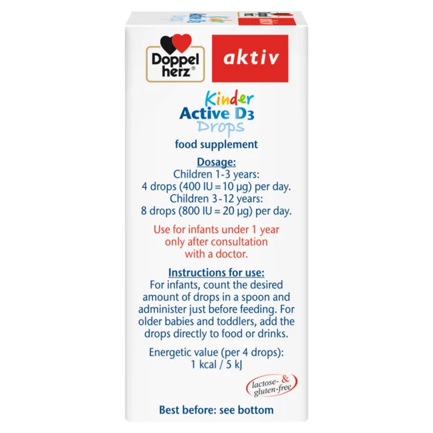 Doppelherz Aktiv Kinder Active D3 Drops - 30ml