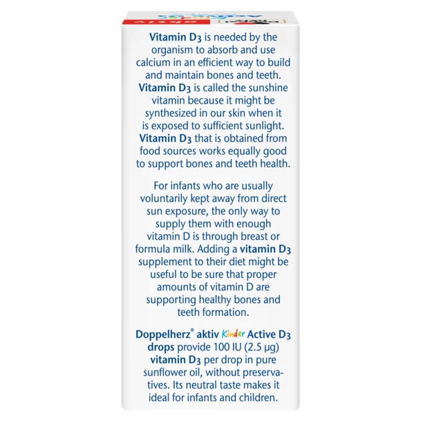 Doppelherz Aktiv Kinder Active D3 Drops - 30ml
