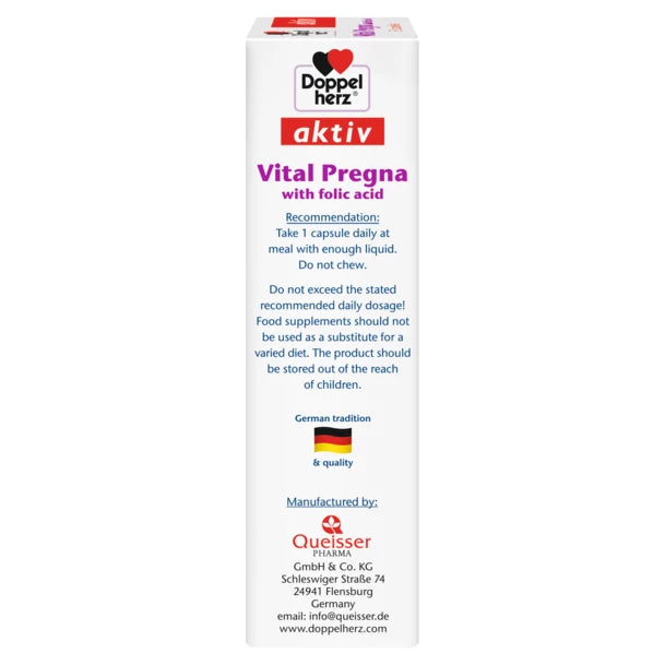 Doppelherz Aktiv Vital Pregna Capsules - 30's