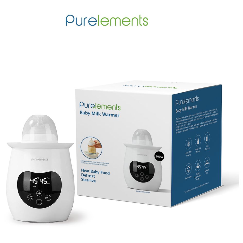 Purelements 4 In 1 Baby Bottle & Food Warmer (White)