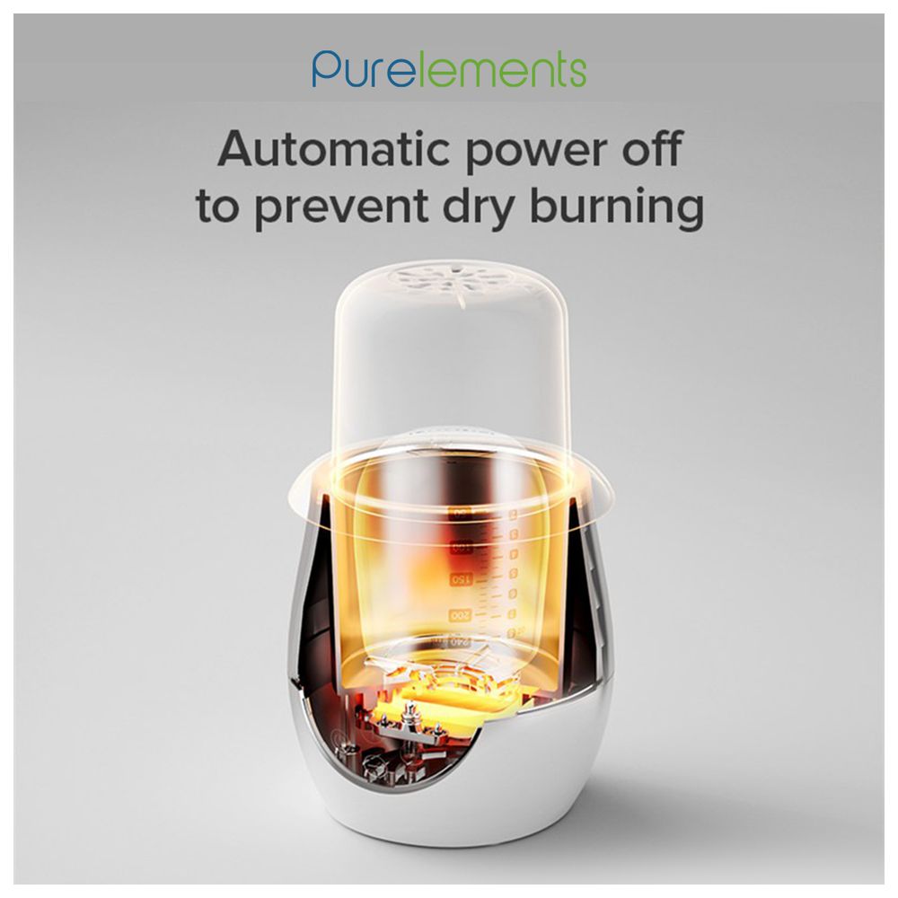 Purelements 4 In 1 Baby Bottle & Food Warmer (White)