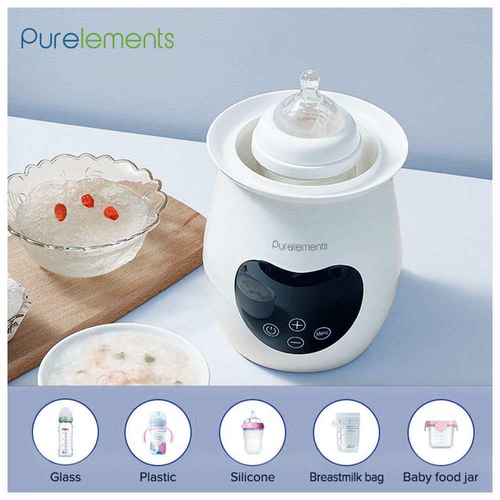 Purelements 4 In 1 Baby Bottle & Food Warmer (White)
