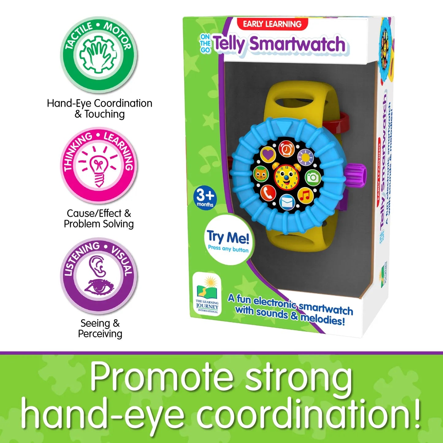 The Learning Journey On the Go Telly Smartwatch