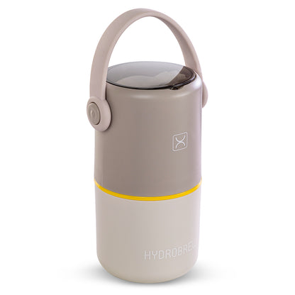 Hydrobrew Double Decker Steel Lunch Box With Folding Spork