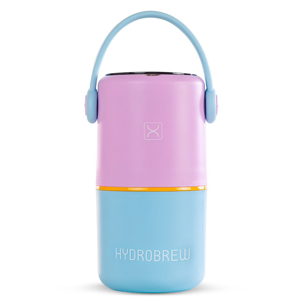Hydrobrew Double Decker Steel Lunch Box With Folding Spork