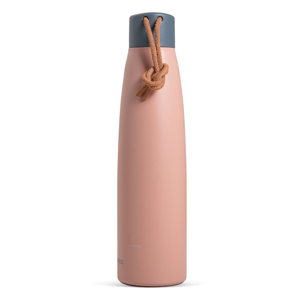 Hydrobrew Vacuum Insulated Water Bottle (500ml, Pink)
