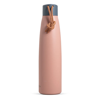 Hydrobrew Vacuum Insulated Water Bottle (500ml, Pink)
