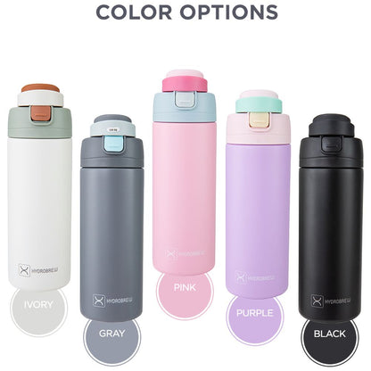 Hydrobrew Sip Switch Stainless Steel Insulated Water Bottle (720ml)