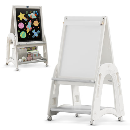 Little Story Double Sided Drawing Board (White)