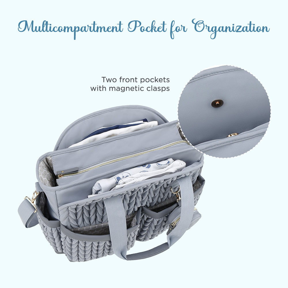 Little Story Nova Tote with Pacifier Pod