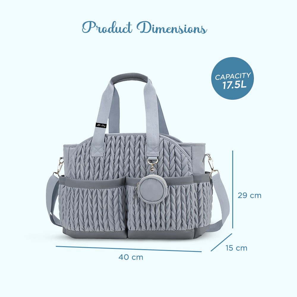 Little Story Nova Tote with Pacifier Pod