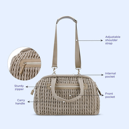 Little Story Elva Diaper Bag with Stroller Straps
