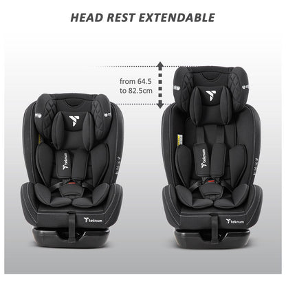 Teknum Evolve 2 Car Seat (Black, 0-12yrs)