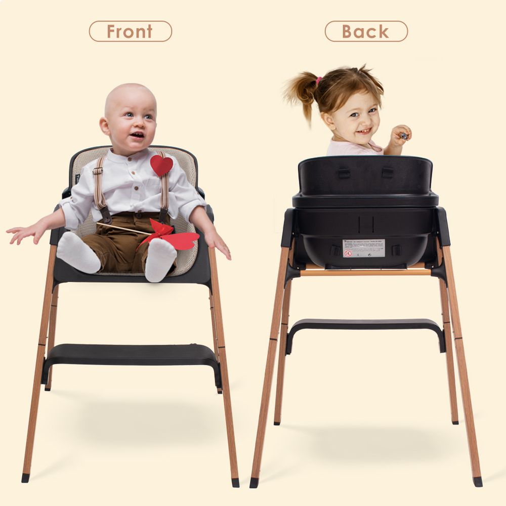 Teknum Luxuro High Chair (Black)