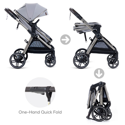 Teknum 3 In 1 Travel Pram Stroller