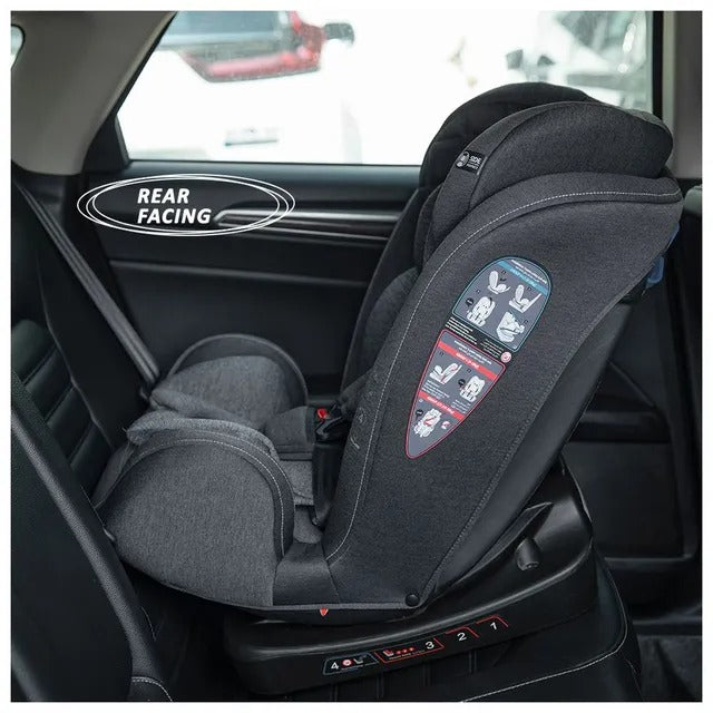 Teknum Evolve 2 Car Seat – Dark Grey