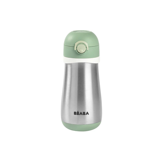 Beaba Stainless Steel Bottle + Handle (350ml)