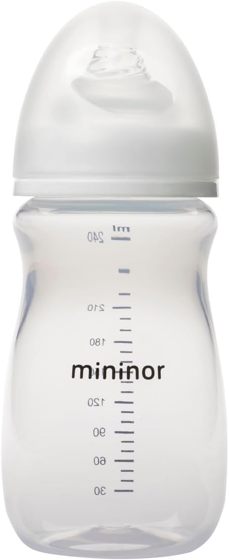 Mininor Anti-Colic Baby Feeding Bottle (240ml)