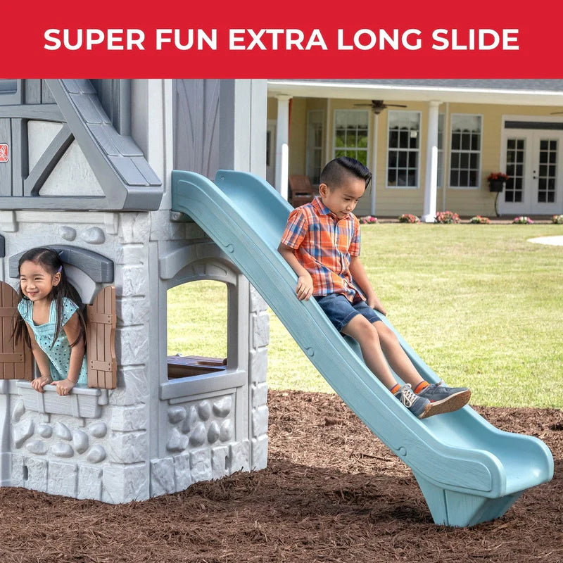 Step2 Enchanting Adventures 2 Story Playhouse & Slide