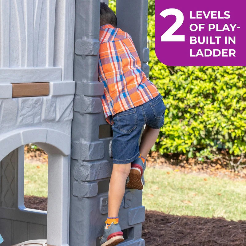 Step2 Enchanting Adventures 2 Story Playhouse & Slide