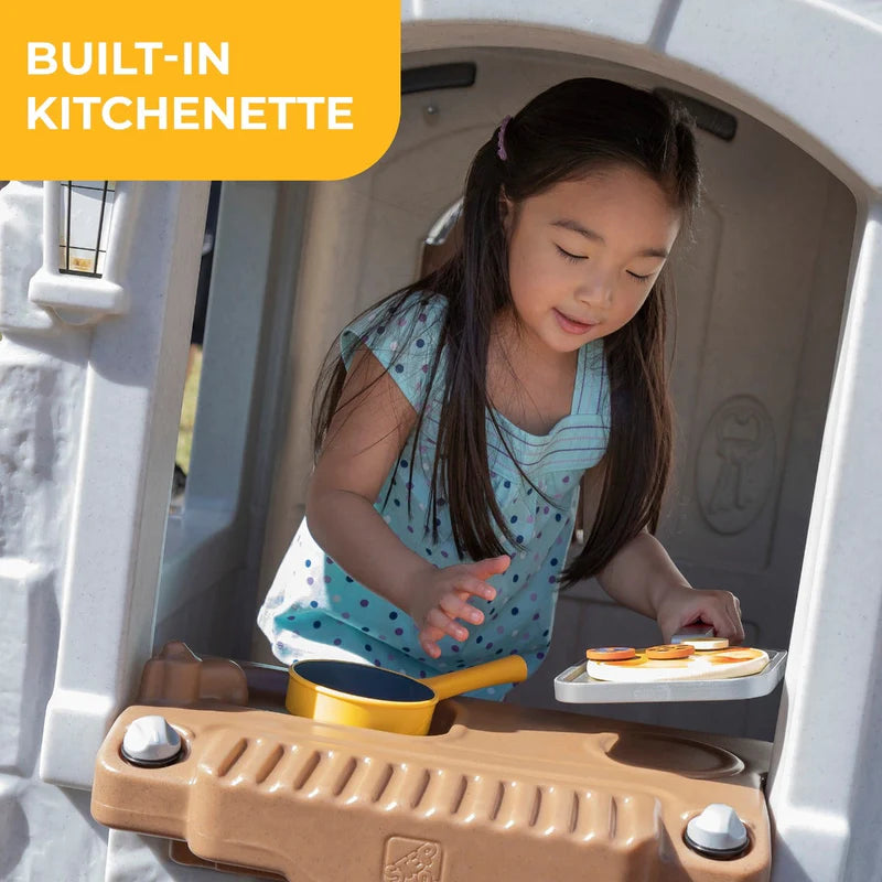 Step2 Enchanting Adventures 2 Story Playhouse & Slide