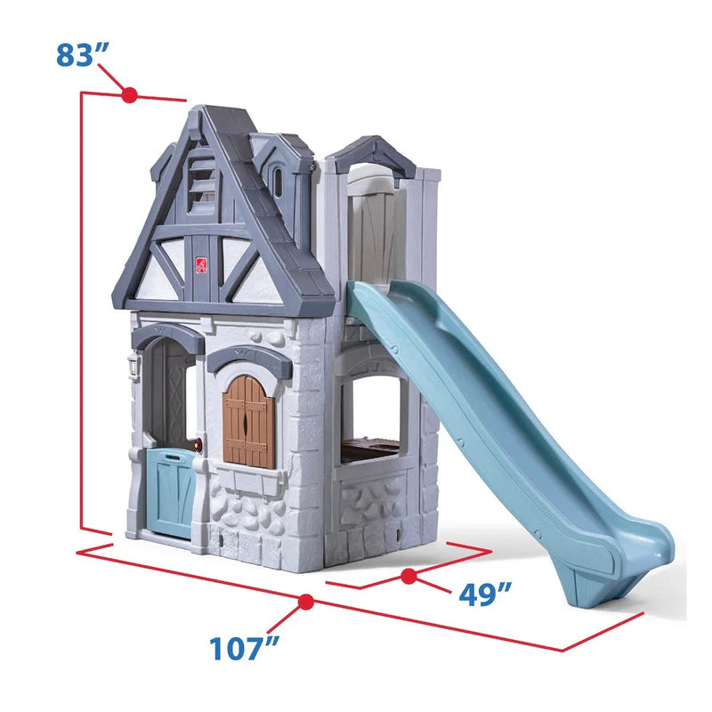 Step2 Enchanting Adventures 2 Story Playhouse & Slide