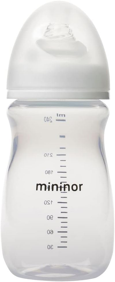 Mininor Anti-Colic Baby Feeding Bottle (240ml)