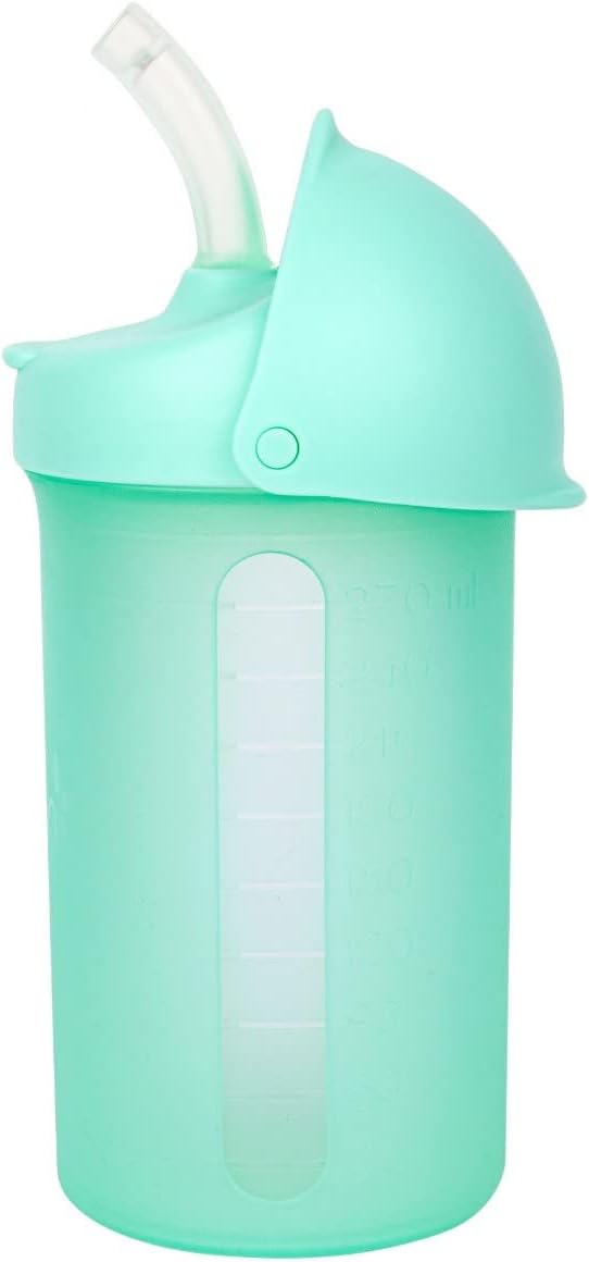 Boon Swig Insulated Silicone Straw Sippy Cup, 9oz