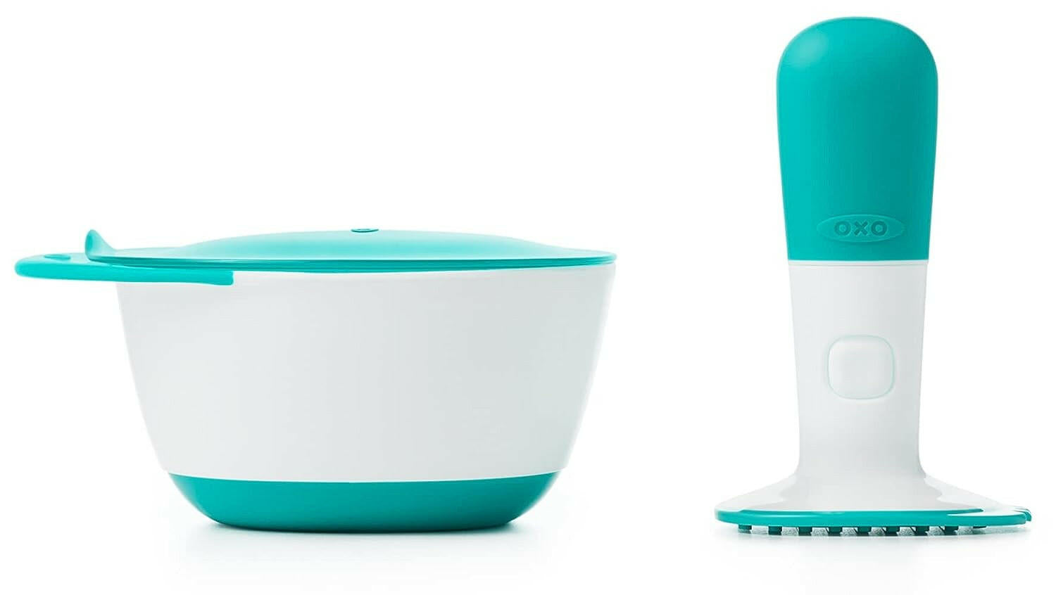 OXO Tot Food Masher - Teal.