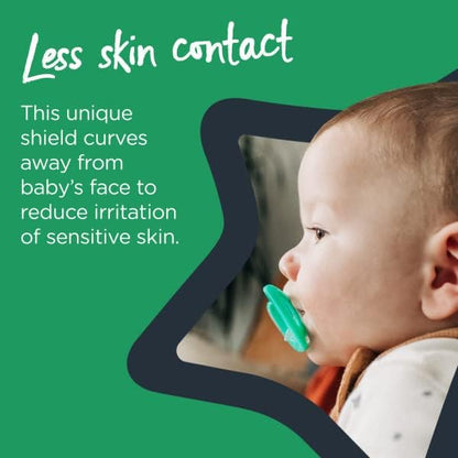 Tommee Tippee Closer To Nature Sensitive Soother (6-18m) - Pack of 2