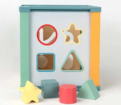 Little Angel Kids Wooden Ocean Activity Cube
