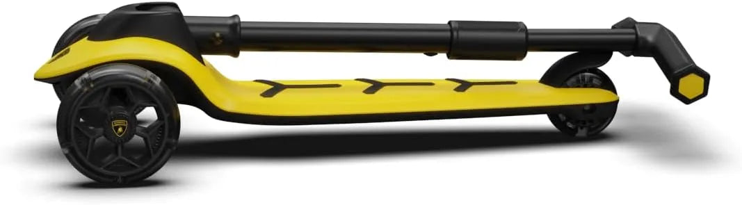 Lamborghini Kids Scooter With Adult Height (Yellow)