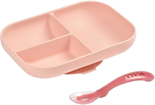 Beaba Silicone Suction Divided Plate