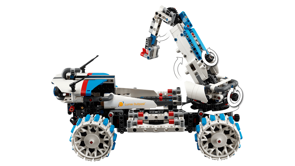 LEGO - Lunar Outpost Moon Rover Space Vehicle - 1,082 Pieces