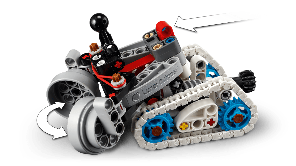 LEGO - Lunar Outpost Moon Rover Space Vehicle - 1,082 Pieces
