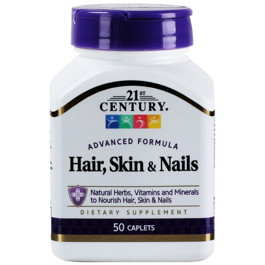 21st Century Hair Skin And Nails Caplet (50pcs)