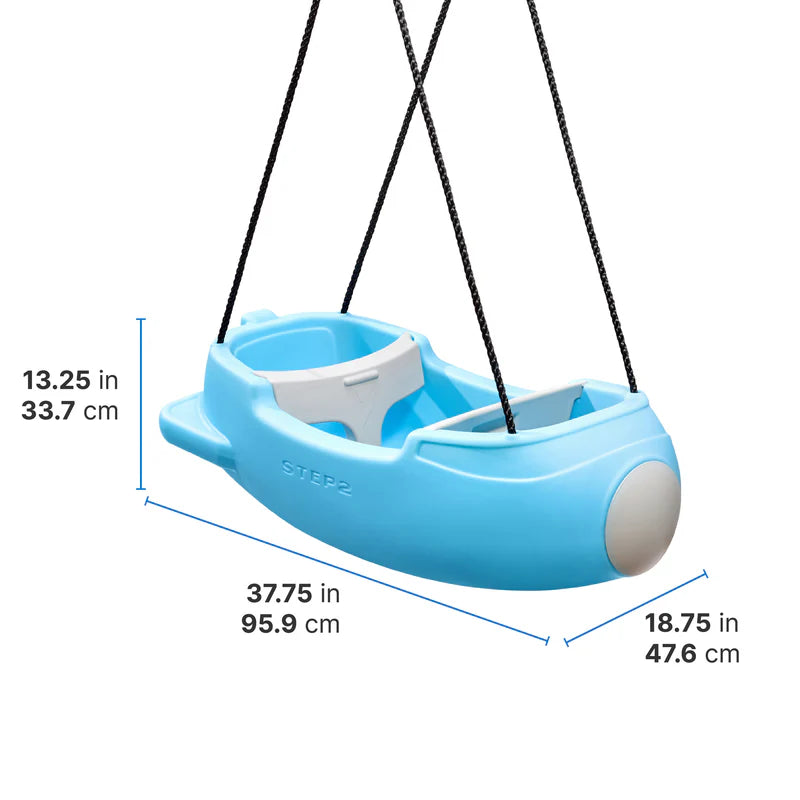 Step2 Rocket Swing For Two (Blue)