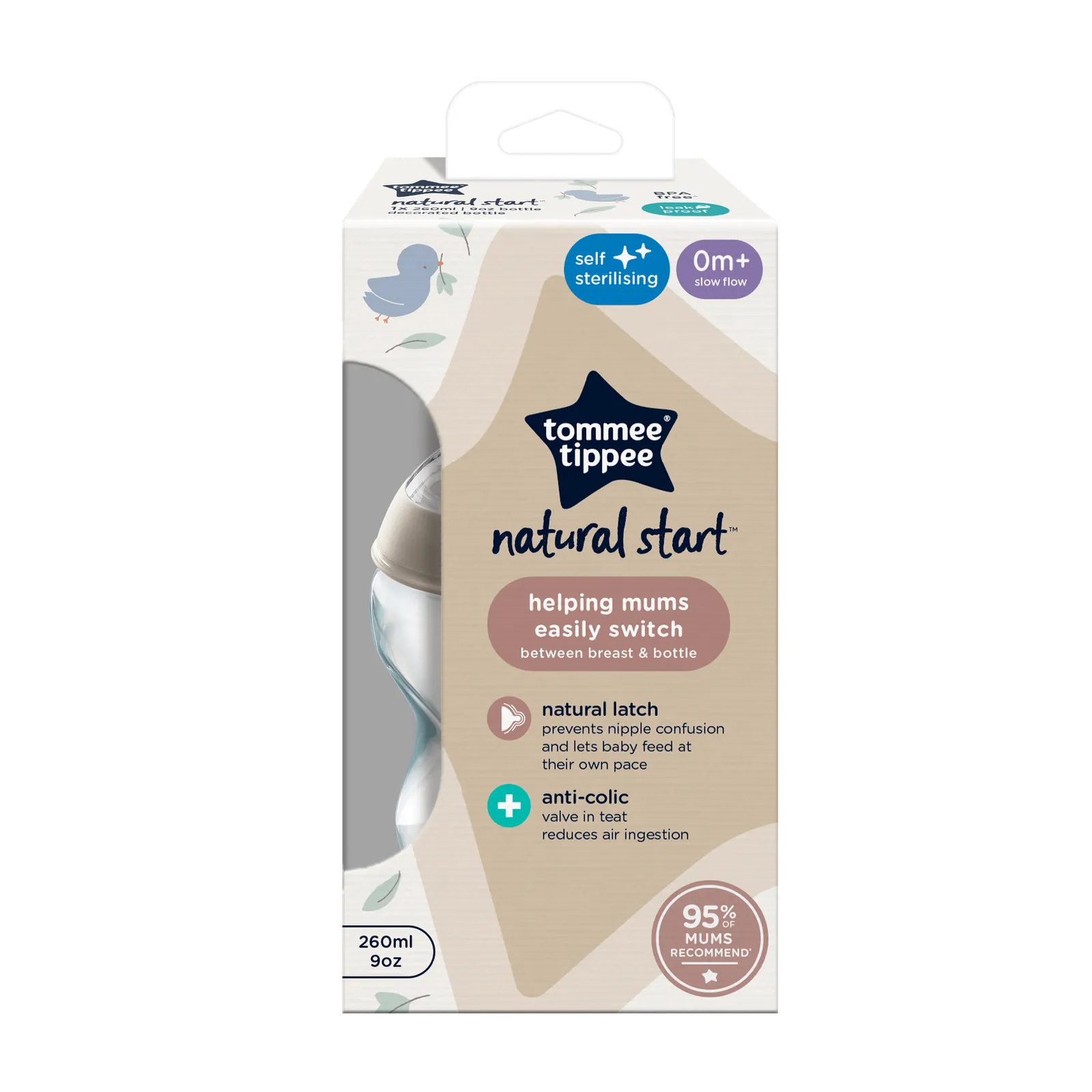 Tommee Tippee (1 X 260ML)
