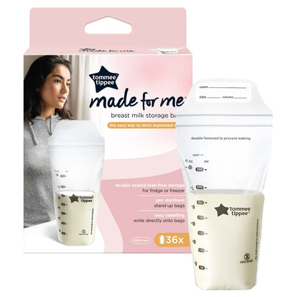 Tommee Tippee Closer To Nature Milk Storage Bags (36pcs)