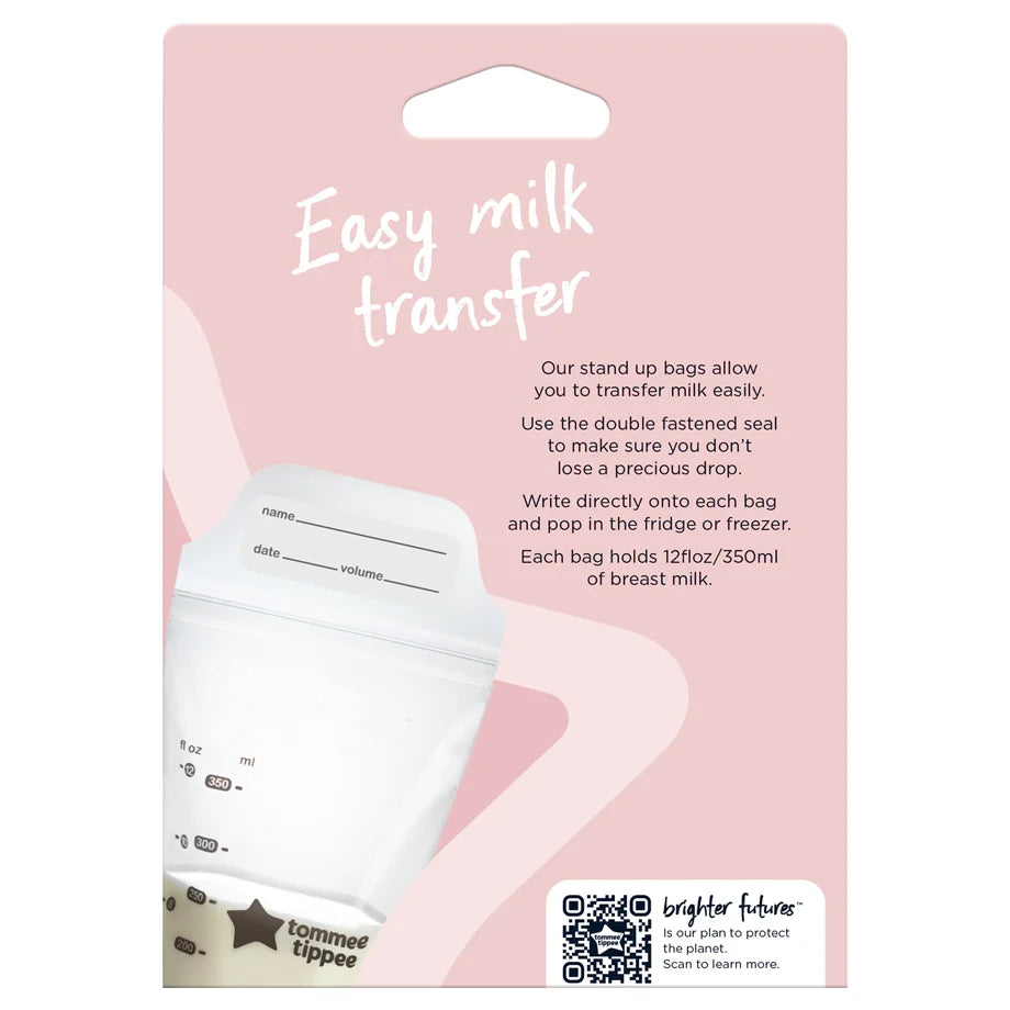 Tommee Tippee Closer To Nature Milk Storage Bags (36pcs)