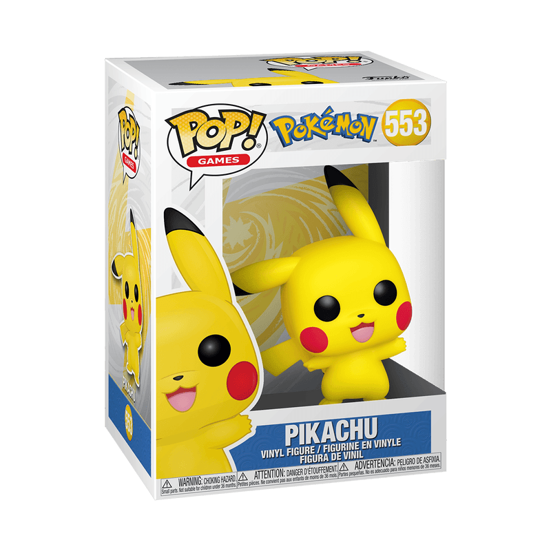 Funko Pop! - Pokémon Pikachu Waving Vinyl Figure - 9.5 cm