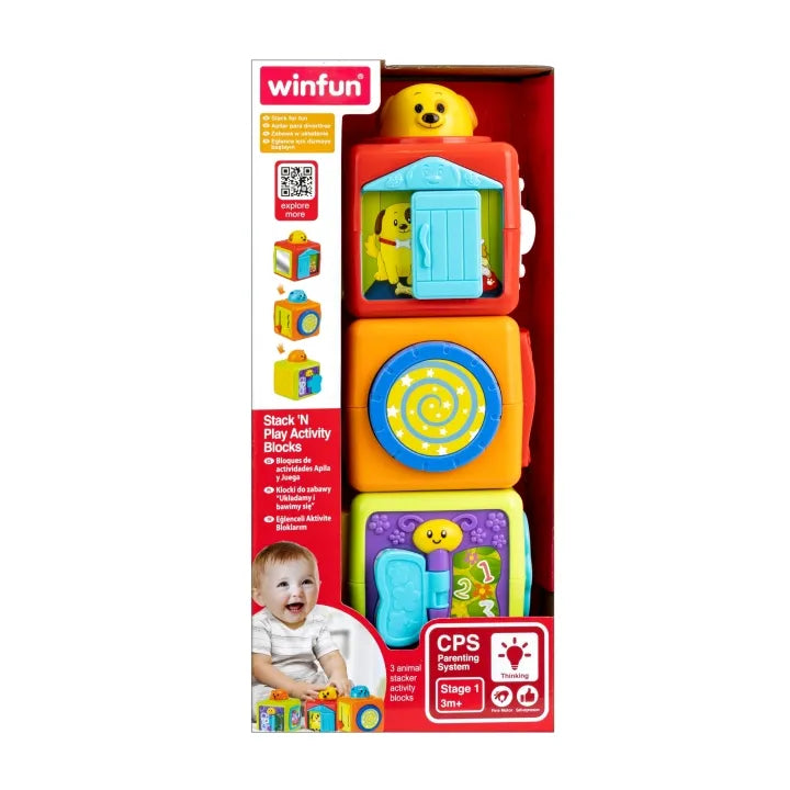 Winfun Stack Play Activity Blocks