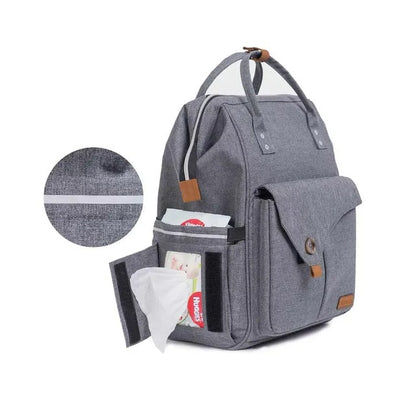 Teknum Travel Lite Stroller with Alameda Diaper Backpack