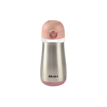 زجاجة بيابا من الفولاذ المقاوم للصدأ + مقبض (350ml)