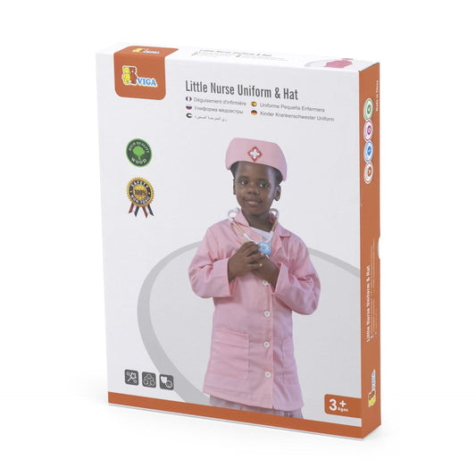 Viga Little Nurse Uniform & Hat
