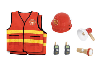 Viga Firefighter Role Play Set (8 pcs)