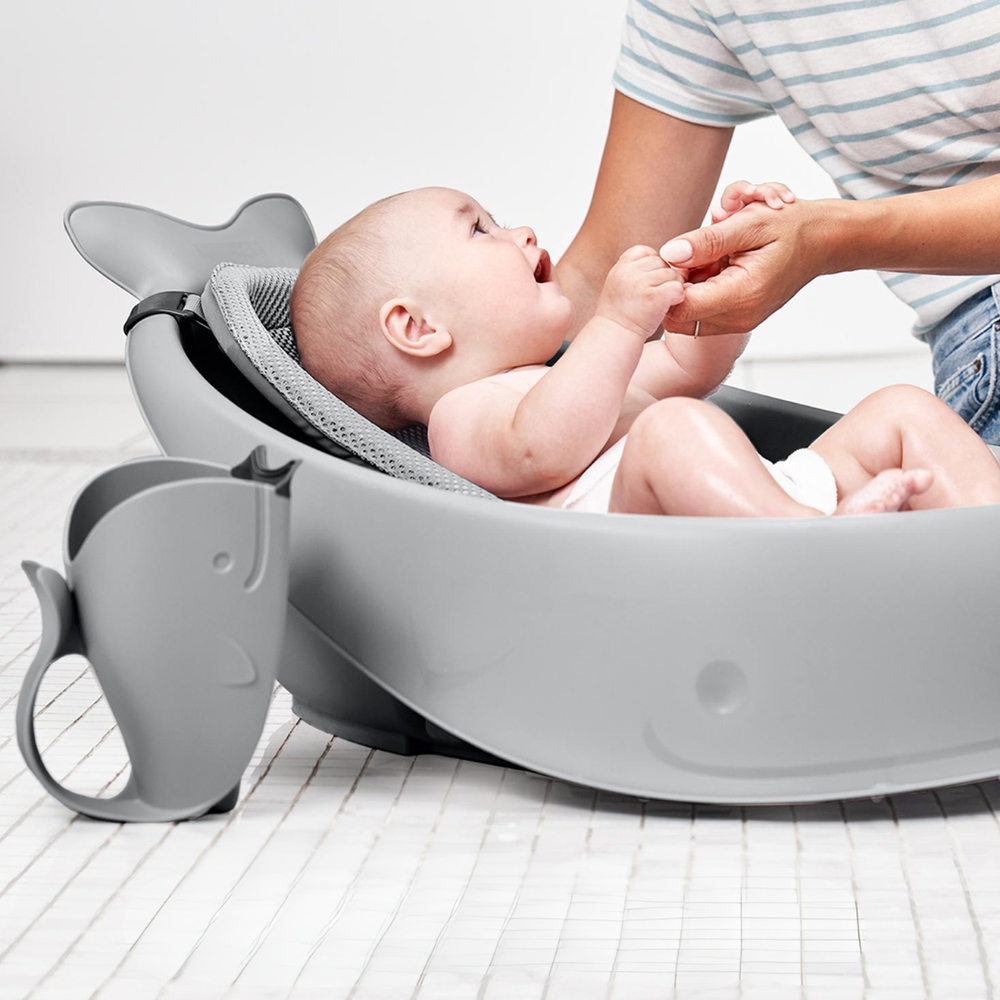 Skip Hop Moby Rinser + Smart Sling 3 Stage Tub (Grey)