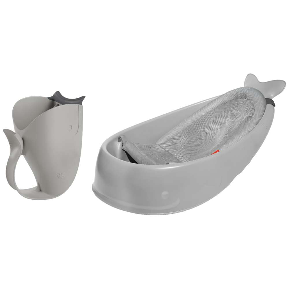 Skip Hop Moby Rinser + Smart Sling 3 Stage Tub (Grey)