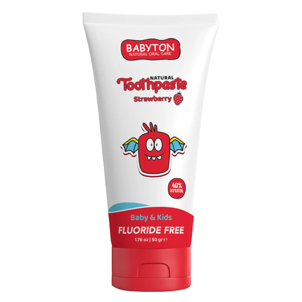 Babyton Baby And Kids Strawberry Natural Toothpaste