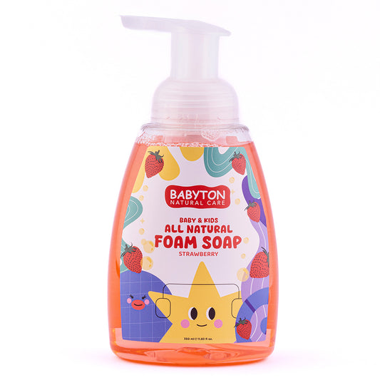 Babyton Baby And Kids Foam Soap (350ml, Strawberry)